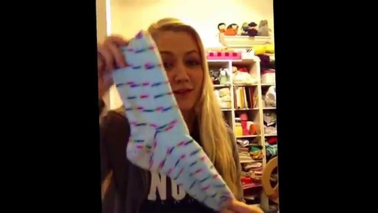 How I Make Socks! Intro - A video series on sock knitting for my talented niece, Lily.