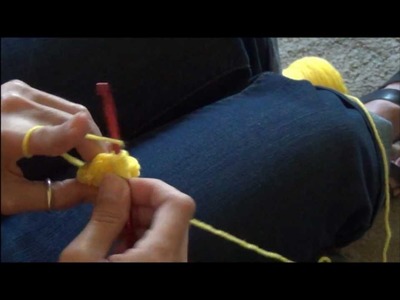 How to Crochet a Puffy Flower with the Puff Stitch