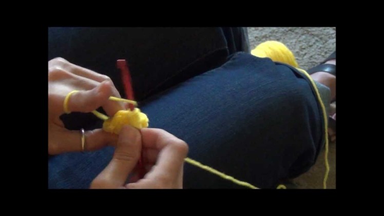 How to Crochet a Puffy Flower with the Puff Stitch