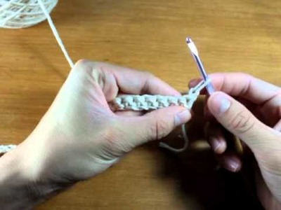 How to Crochet a Washcloth with Front.Back loop single crochet