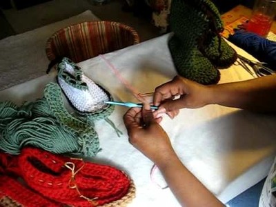 How to Crochet Slipper Sole