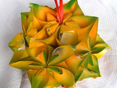 How to make a Christmas ornament with paper