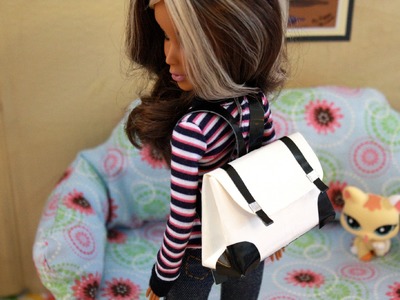 How to Make a Doll Backpack - Doll Crafts