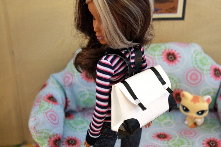How to Make a Doll Backpack - Doll Crafts