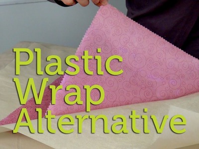 How to Make a Natural Alternative to Plastic Wrap | DIY Waxed Cotton Wrappers
