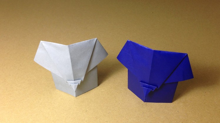 How to Make a Paper Animals. Origami Elephant. Easy for Children