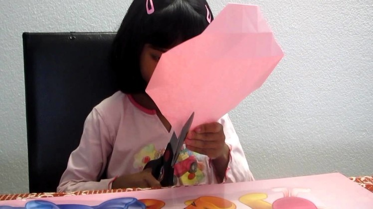 How to make a paper box(Kids Crafts from Kids)-Felicia