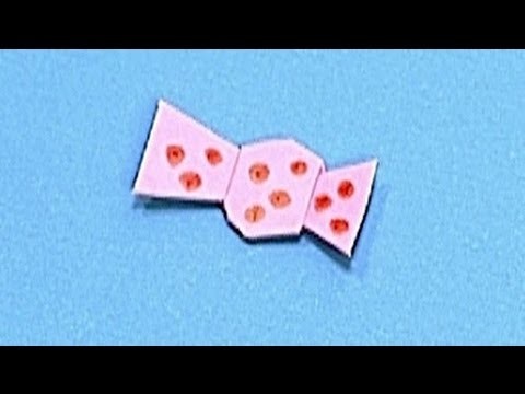 How to make a Paper Ribbon (Tutorial) - Paper Friends 04 | Origami for Kids