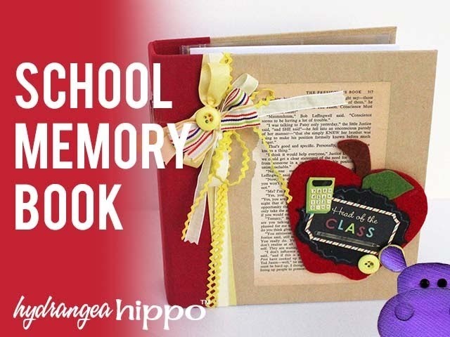 How to Make a School Memory Scrapbook