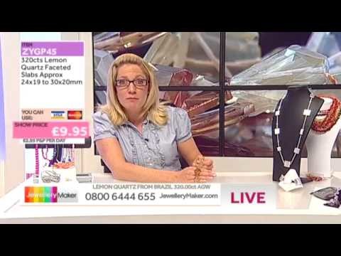 'How to Make Chip and Nugget Jewellery': JewelleryMaker LIVE 9.07.2014