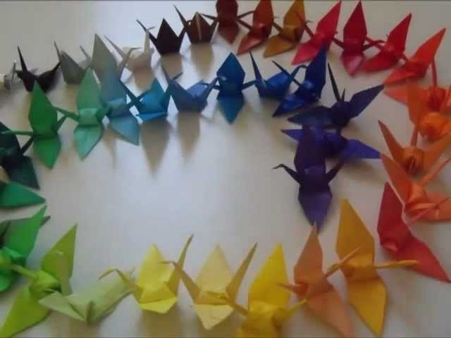 How to: Origami Crane Mobile