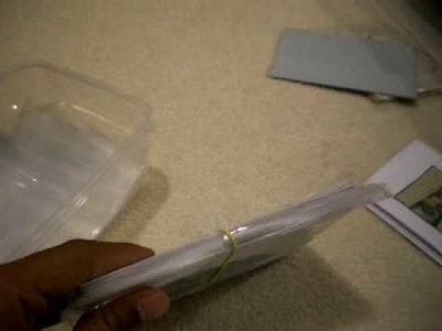 How to pack and seal a greeting card with envelope