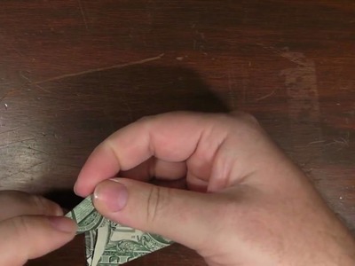 Origami Elephant with a US dollar bill