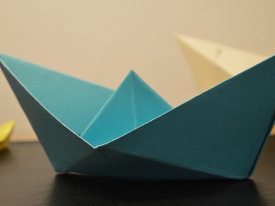 Origami: How to Make a Paper Boat