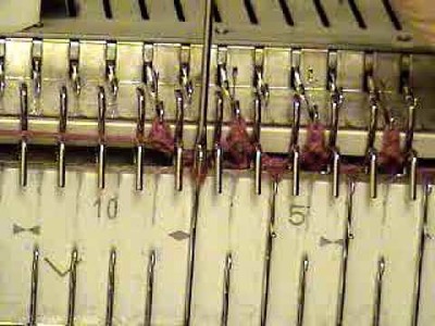 Ribber Lesson 19 Cast Off Part of a Row