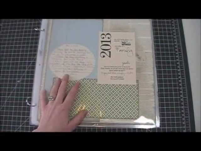 Stampin Up Scrapbooking Project Life Style