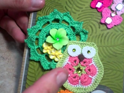 Tatiana's Crochet Owl on a Card