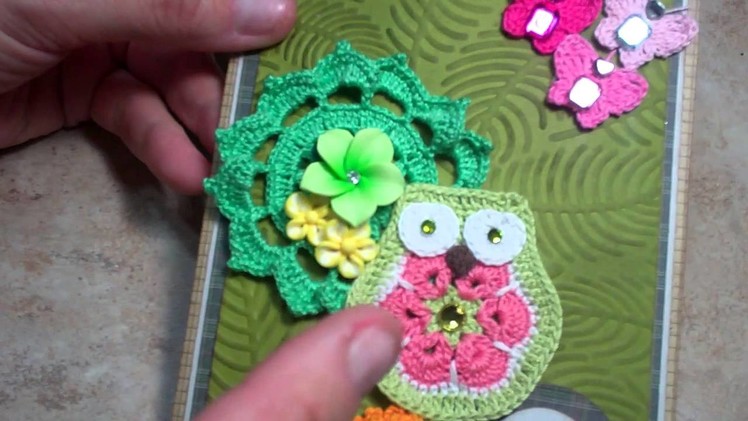 Tatiana's Crochet Owl on a Card