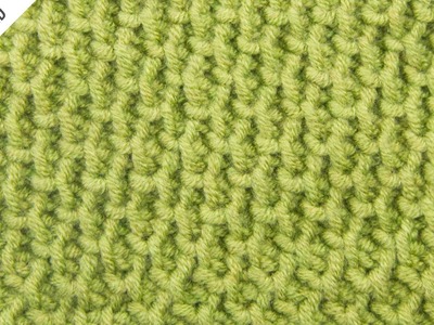 The Tire Tread Stitch:: Tunisian Crochet Stitch #11 :: Left Handed
