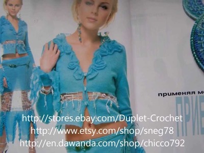 Zhurnal Mod No 566 Crochet patterns Fashion Magazine