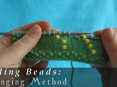 Adding Beads { Stringing Method }