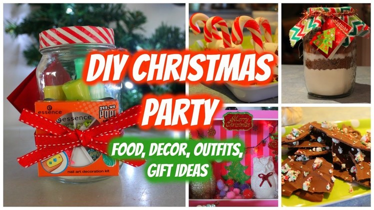 DIY Christmas Party! Food, Outfits, Gift Ideas, Decor