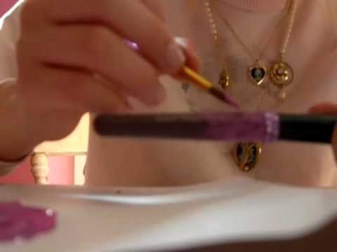DIY DECO DEN TUTORIAL - crystal BLING makeup brushes ♥