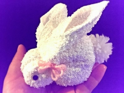 Diy: How to make a bunny using a towel
