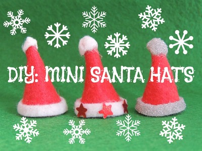 DIY: Mini Santa Hats for Schleich