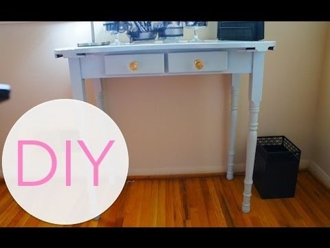 DIY Project: Small Writing Desk #2 (Quick Up Date)