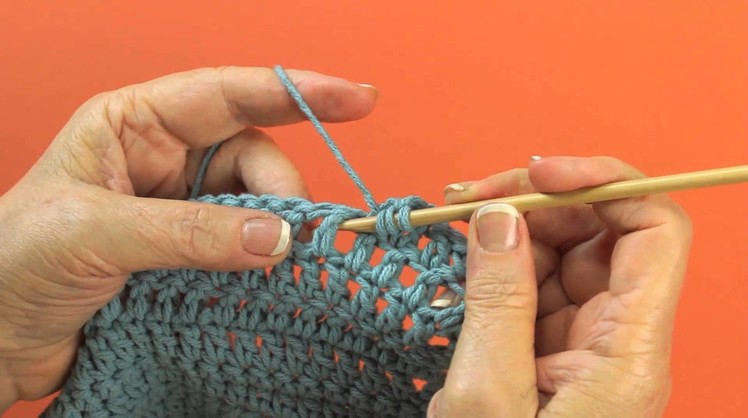 Front Post Treble Crochet Technique
