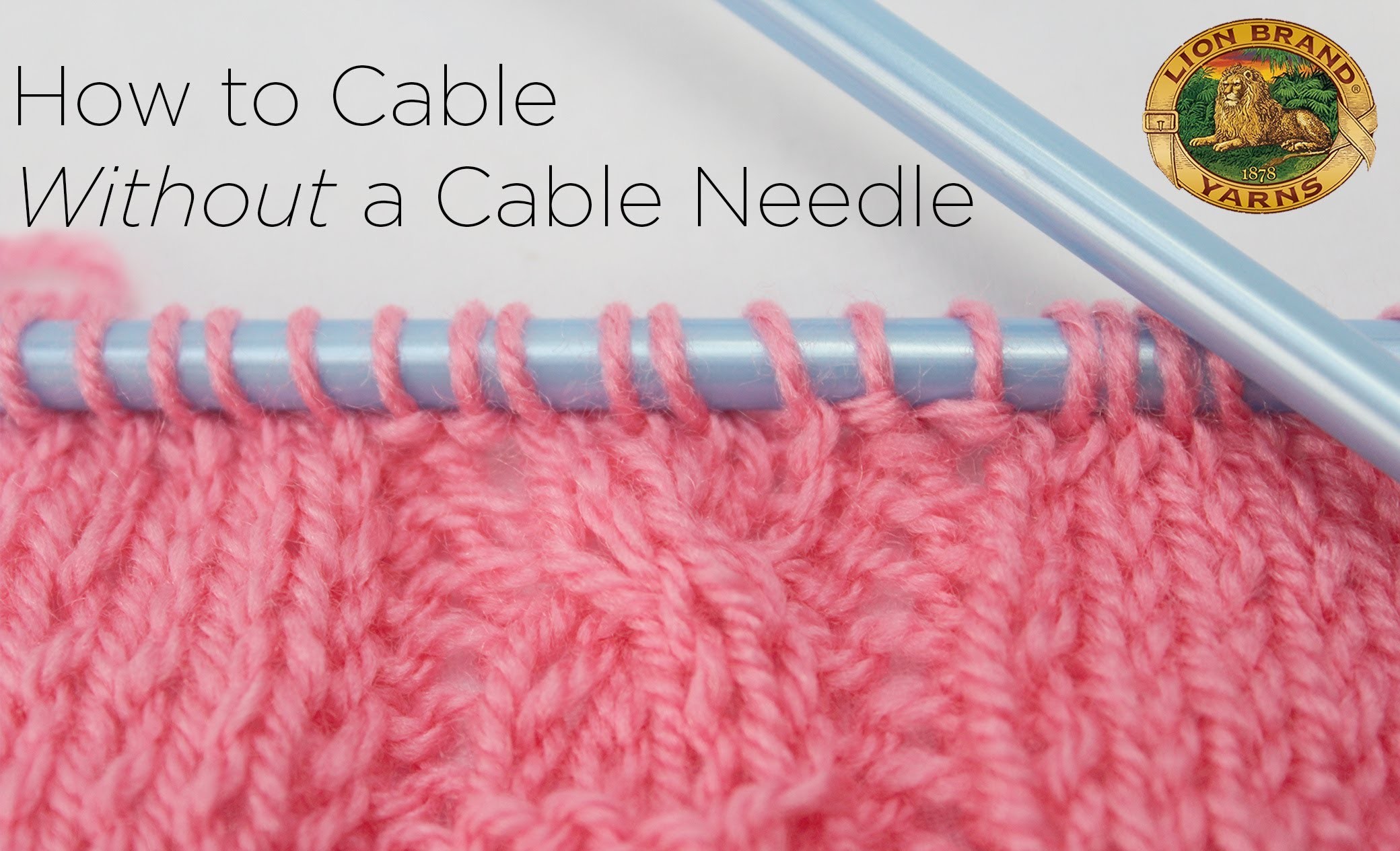 How to Cable Without a Cable Needle