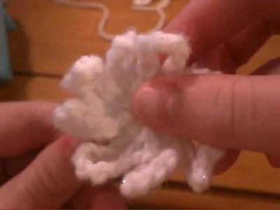 How To: Easy Crochet Flower Barrette