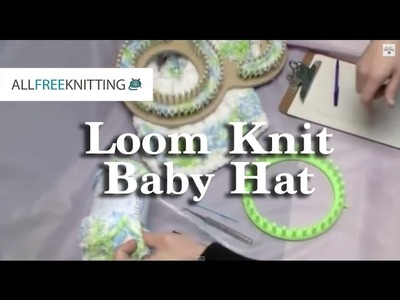 How To Loom Knit Baby Hat