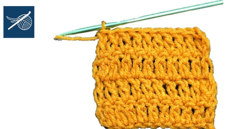 How to Make a Double Crochet Left Hand Part 2