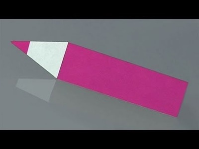 How to Make a paper Pencil, origami