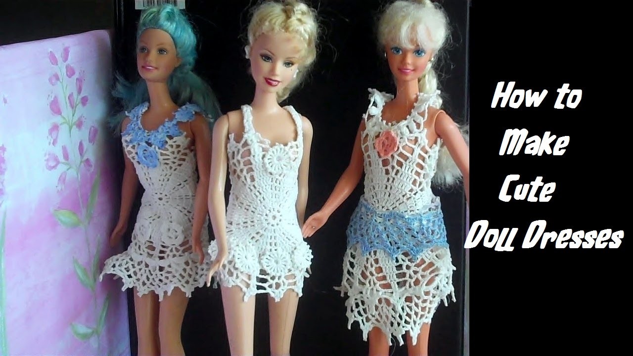 How to Make Cute Doll Dresses