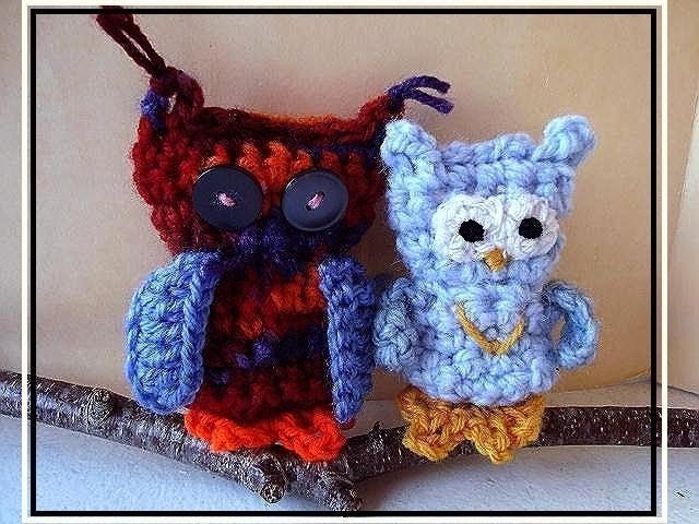 LITTLE CROCHETED OWL, How to diy,