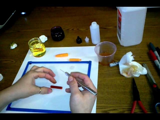 Making Alcohol Ink Using Sharpies Tutorial Part 2