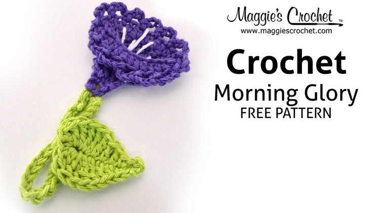 Morning Glory Free Crochet Pattern - Right Handed