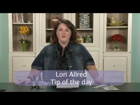 My Craft Channel: Tip of the Day - How to Create Paper Tape (Lori Allred)