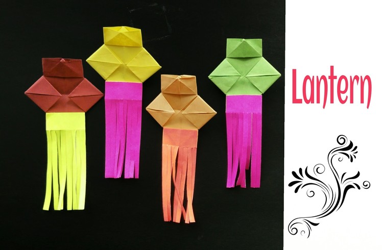 Origami Paper Lantern - Very easy to make !!
