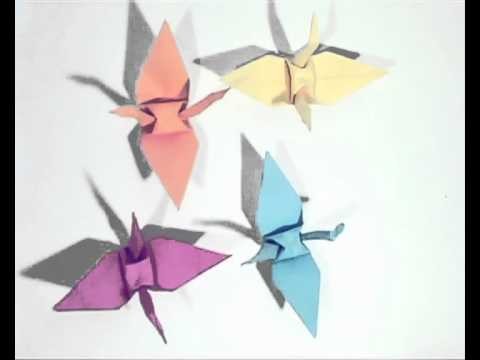 Origami stop frame animation