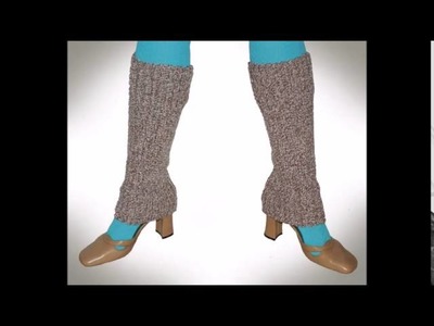 Over the Shoe Women's Leg Warmers - Crochet Pattern Presentation