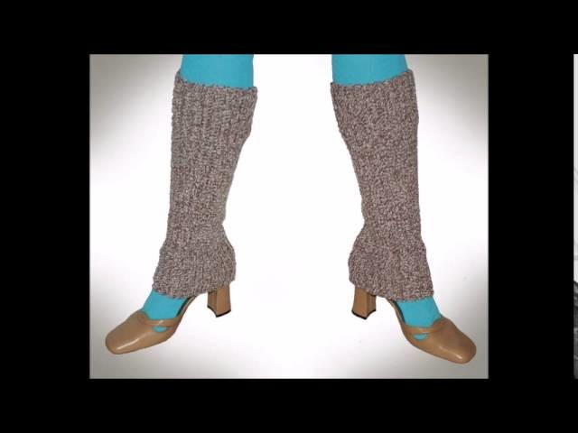 Over the Shoe Women's Leg Warmers - Crochet Pattern Presentation