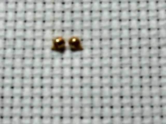 Stitching Beads on Cross Stitch