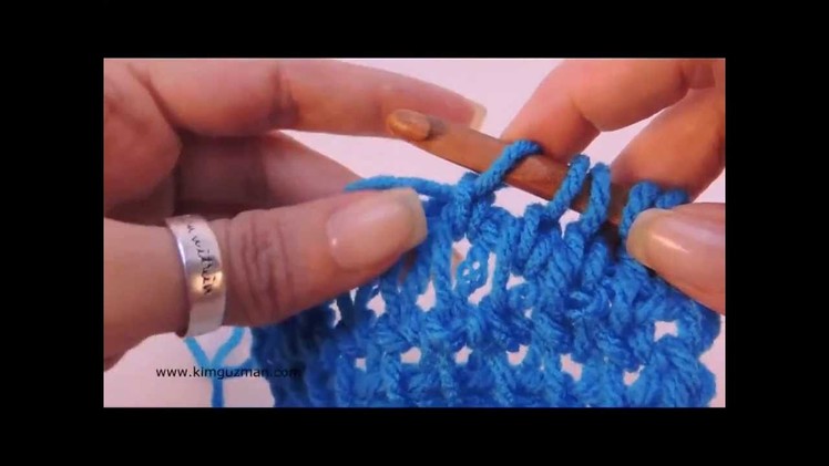 Tunisian Crochet: Extended Stitch