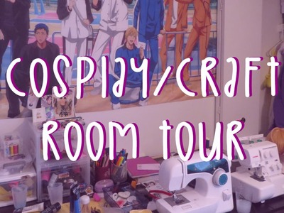 Updated Craft Room.Cosplay Workstation Tour
