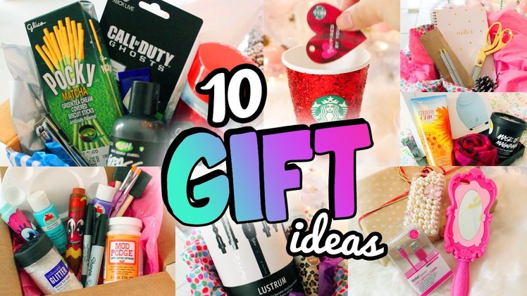 10 HOLIDAY GIFT IDEAS ♥ Friends, Boyfriends & More!