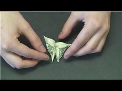 Animal Paper Crafts : How to Fold Paper Money Into a Butterfly
